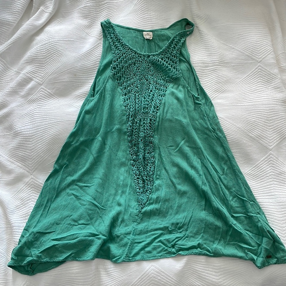 O’Neill crochet beach cover